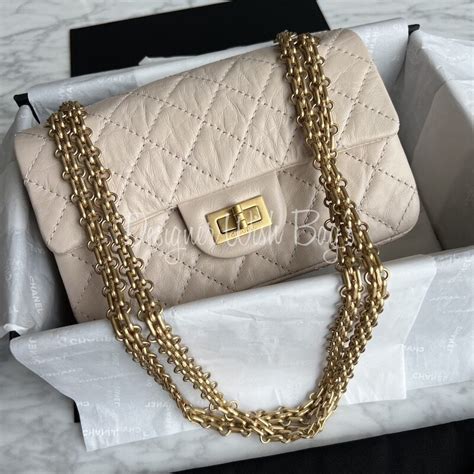 chanel mini reissue beige|chanel reissue price.